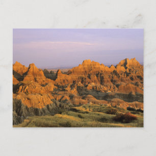 Badlands-Nationalpark in Süddakota Postkarte