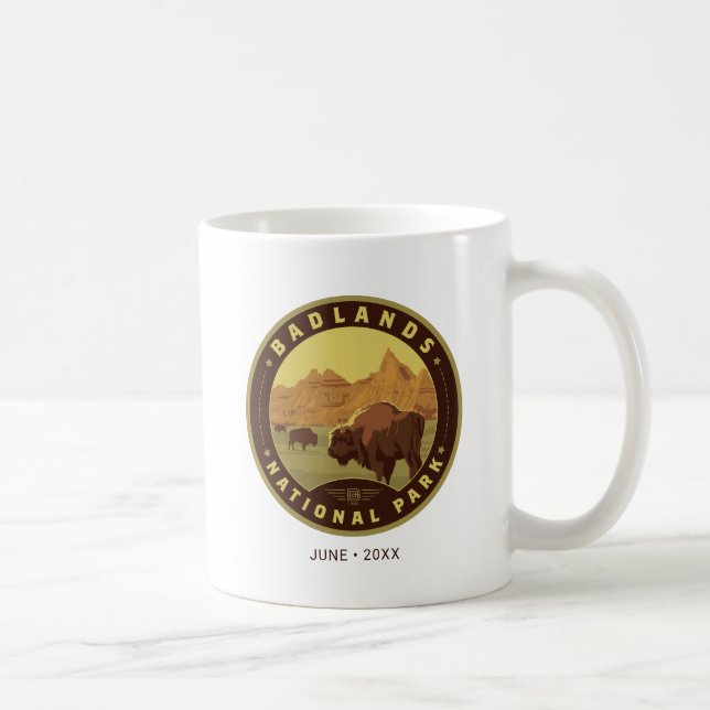 Badlands-Nationalpark Kaffeetasse (Rechts)