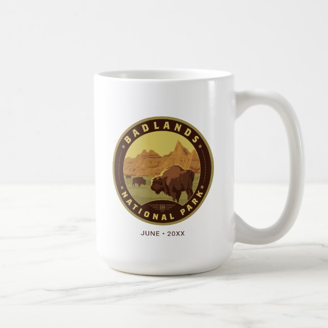 Badlands-Nationalpark Kaffeetasse (Rechts)
