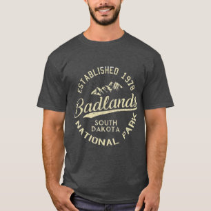 Badlands Nationalpark Locarno Vintag T-Shirt