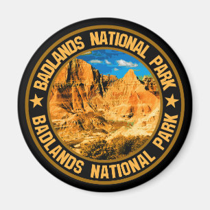 Badlands-Nationalpark Magnet