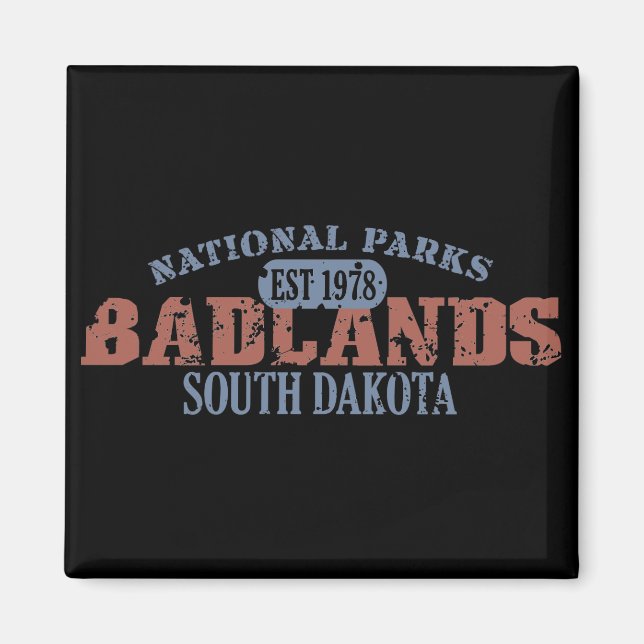 Badlands-Nationalpark Magnet (Vorne)