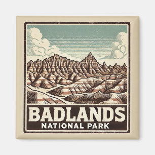 Badlands-Nationalpark Magnet