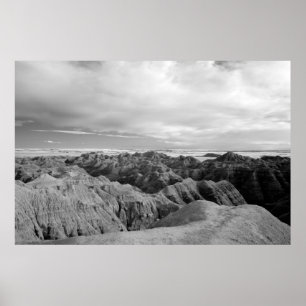 Badlands-Nationalpark Poster
