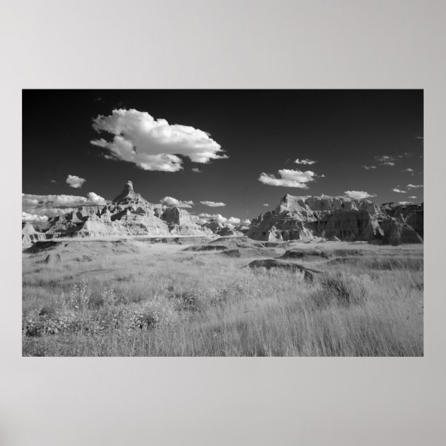 Badlands-Nationalpark Poster (Vorne)