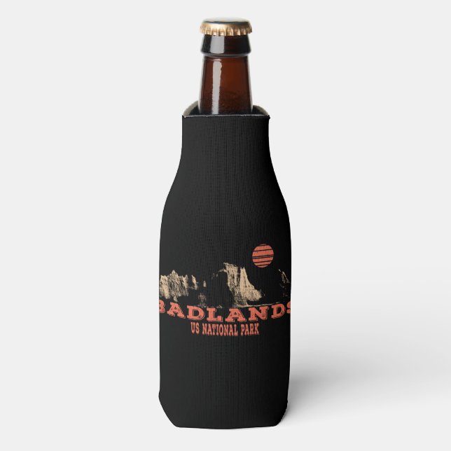 Badlands-Nationalpark Süd-Dakota Cooler Flaschenkühler (Flaschenvorderseite)