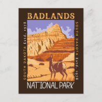 Badlands-Nationalpark Süd-Dakota gestört