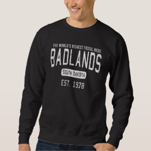 Badlands Nationalpark Süd Dakota Wandern Sweatshirt