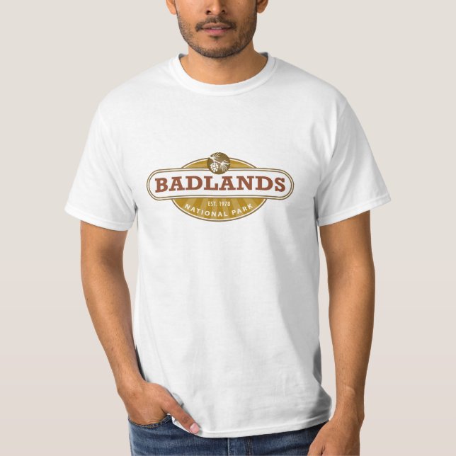 Badlands-Nationalpark T-Shirt (Vorderseite)