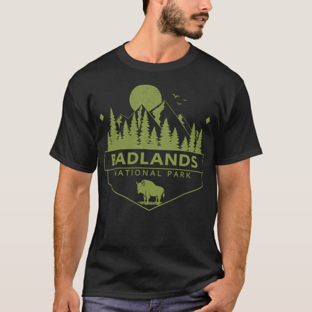 Badlands-Nationalpark T-Shirt (Vorderseite)