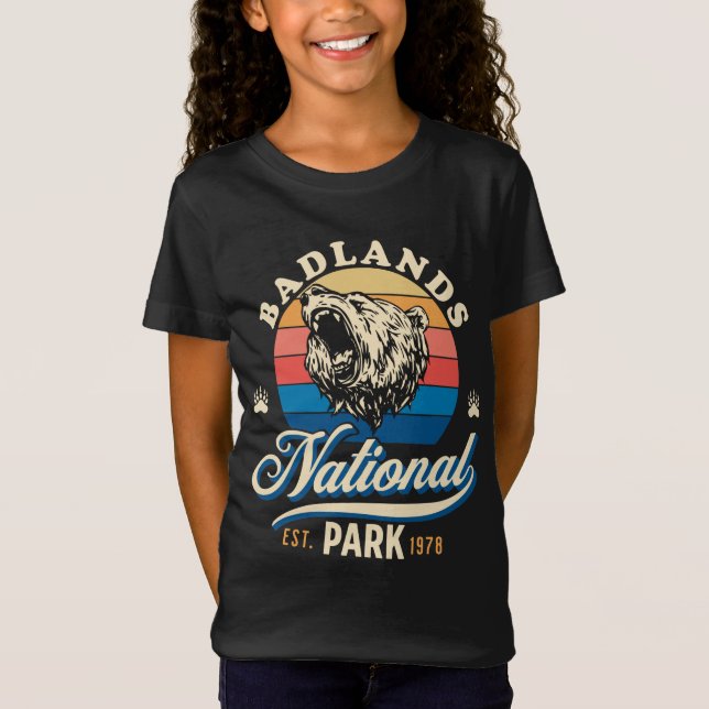 Badlands-Nationalpark T-Shirt (Vorderseite)