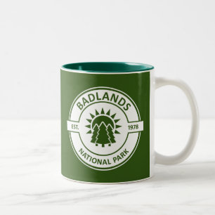 Badlands-Nationalpark Zweifarbige Tasse