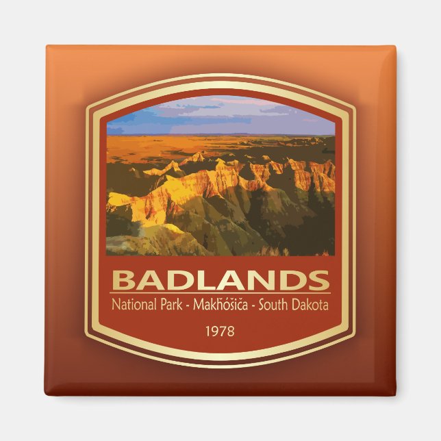 Badlands NP (PF1) Magnet (Vorne)