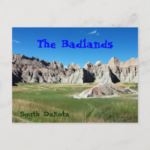 Badlands Postkarte