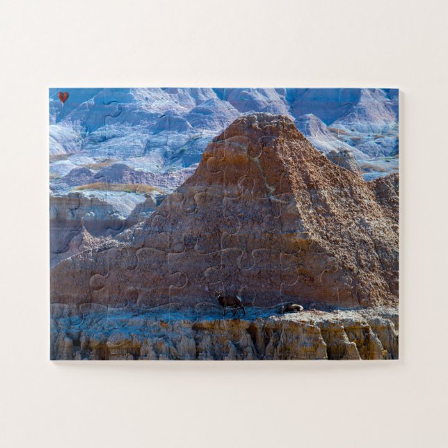 Badlands South Dakota Puzzle (Horizontal)