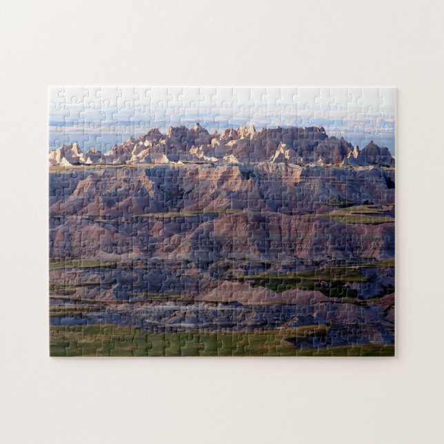 Badlands Sunset South Dakota. Puzzle (Horizontal)