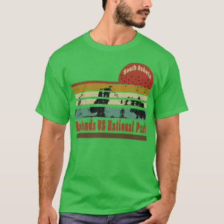Badlands US-Nationalpark South Dakota Not leidend T-Shirt