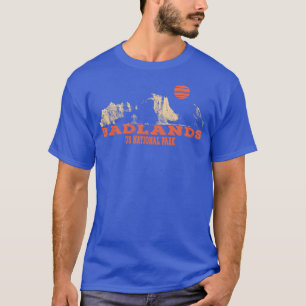 Badlands US-Nationalparks Süddakota Not leidend T-Shirt