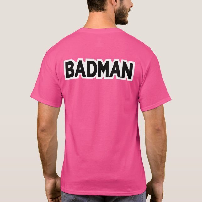 BADMAN 背面プリント T-Shirt (Rückseite)