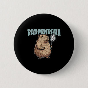 Badminbara Shuttle Racquet - Team Badminton Capyba Button