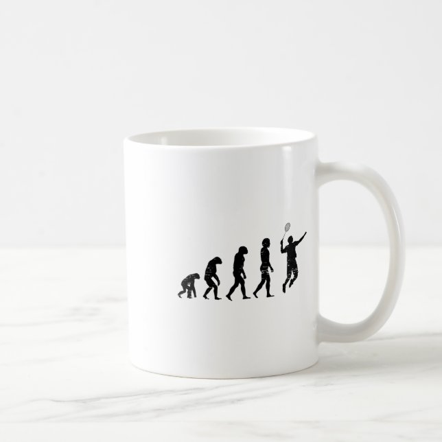 Badmincado Badminton Player Shuttle Kaffeetasse (Rechts)