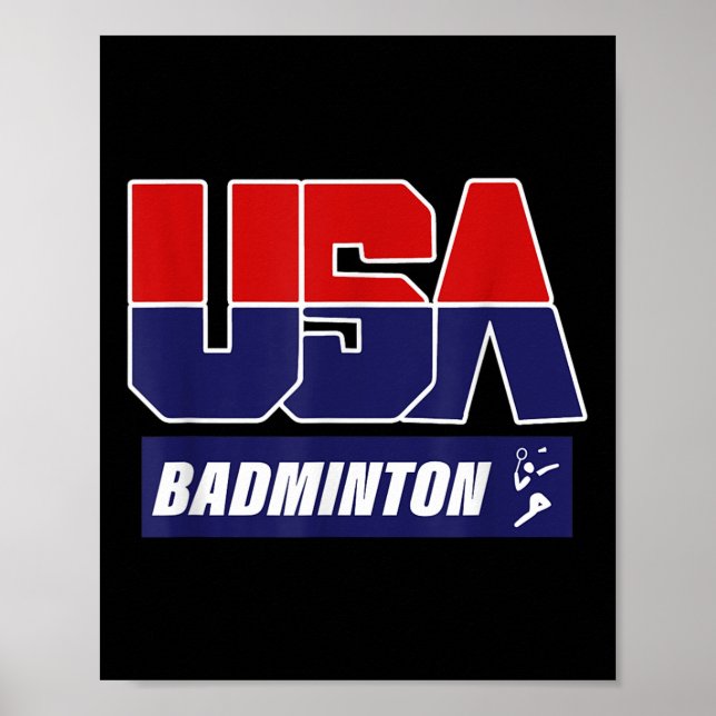 Badminton 2021 Usa  Poster (Vorne)