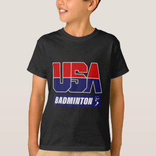 Badminton 2021 USA T-Shirt