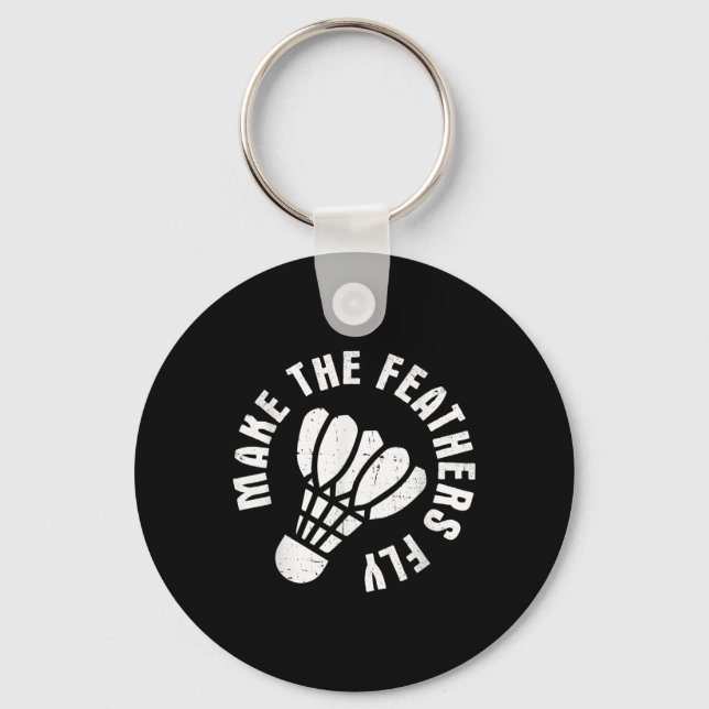 Badminton 4  schlüsselanhänger (Vorderseite)