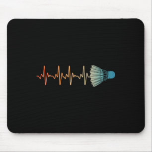 Badminton Art for Men Badminton Lover Badmin Mousepad