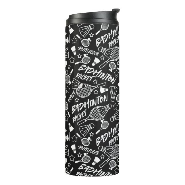 Badminton Athletic Design Becher  (Nach links gedreht)