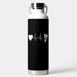 Badminton - Badminton Ball Heartbeat Trinkflasche