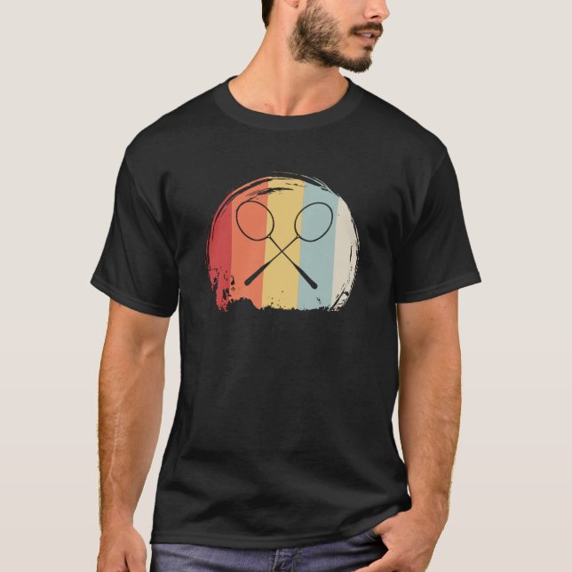 Badminton Badminton Player-Geschenk T-Shirt (Vorderseite)