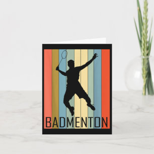 Badminton - Badminton Player Karte