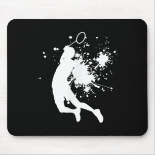 Badminton Badminton Spieler Herren Squash Federbal Mousepad