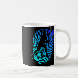 Badminton Badminton Spieler Squash Federball  Kaffeetasse