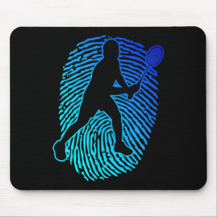 Badminton Badminton Spieler Squash Federball Mousepad