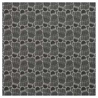 Badminton-Birdie-Muster für Badminton-Liebhaber Stoff