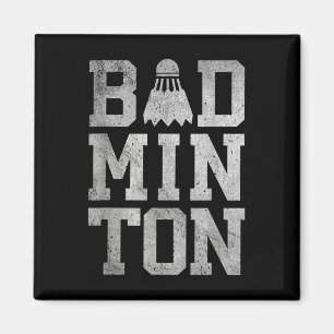 Badminton Birdies Shuttle Badminton Spieler Und Li Magnet