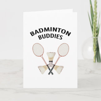 Badminton Buddies Karte
