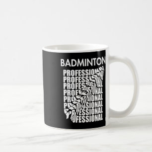 Badminton Champion Shuttle Racket Smash Turnier Kaffeetasse