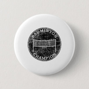 Badminton Champion Wettkampfarena Hinterhof Spo Button