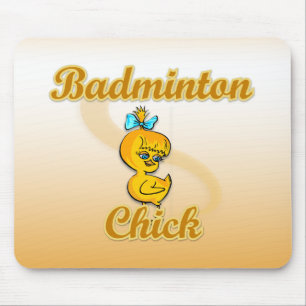 Badminton Chick Mousepad