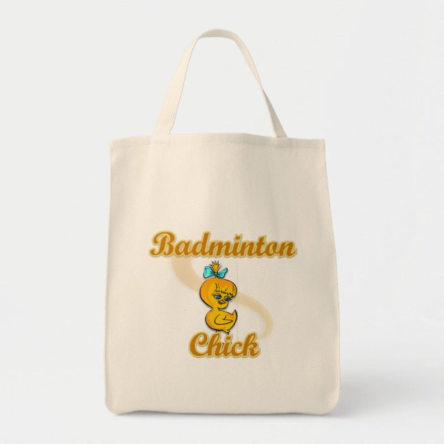 Badminton Chick Tragetasche (Vorne)