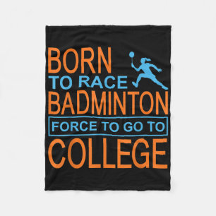 Badminton College Apparel Shuttle Fleecedecke