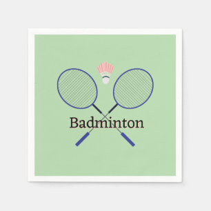 Badminton Design Serviette