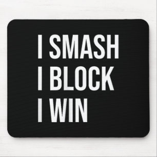 Badminton Enthusiasten Meme Quote Mousepad
