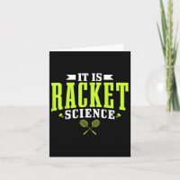Badminton es ist Racket Science Men Funny
