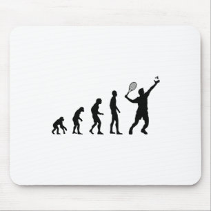 Badminton Evolution Shuttle Funny Mousepad