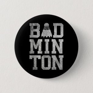 Badminton Federball Shuttle Badminton Spieler Und  Button