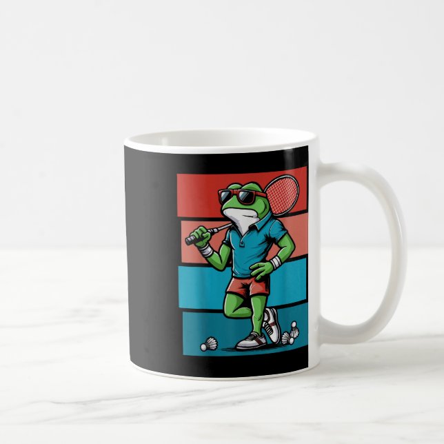 Badminton Frog Shuttle Poona  Kaffeetasse (Rechts)